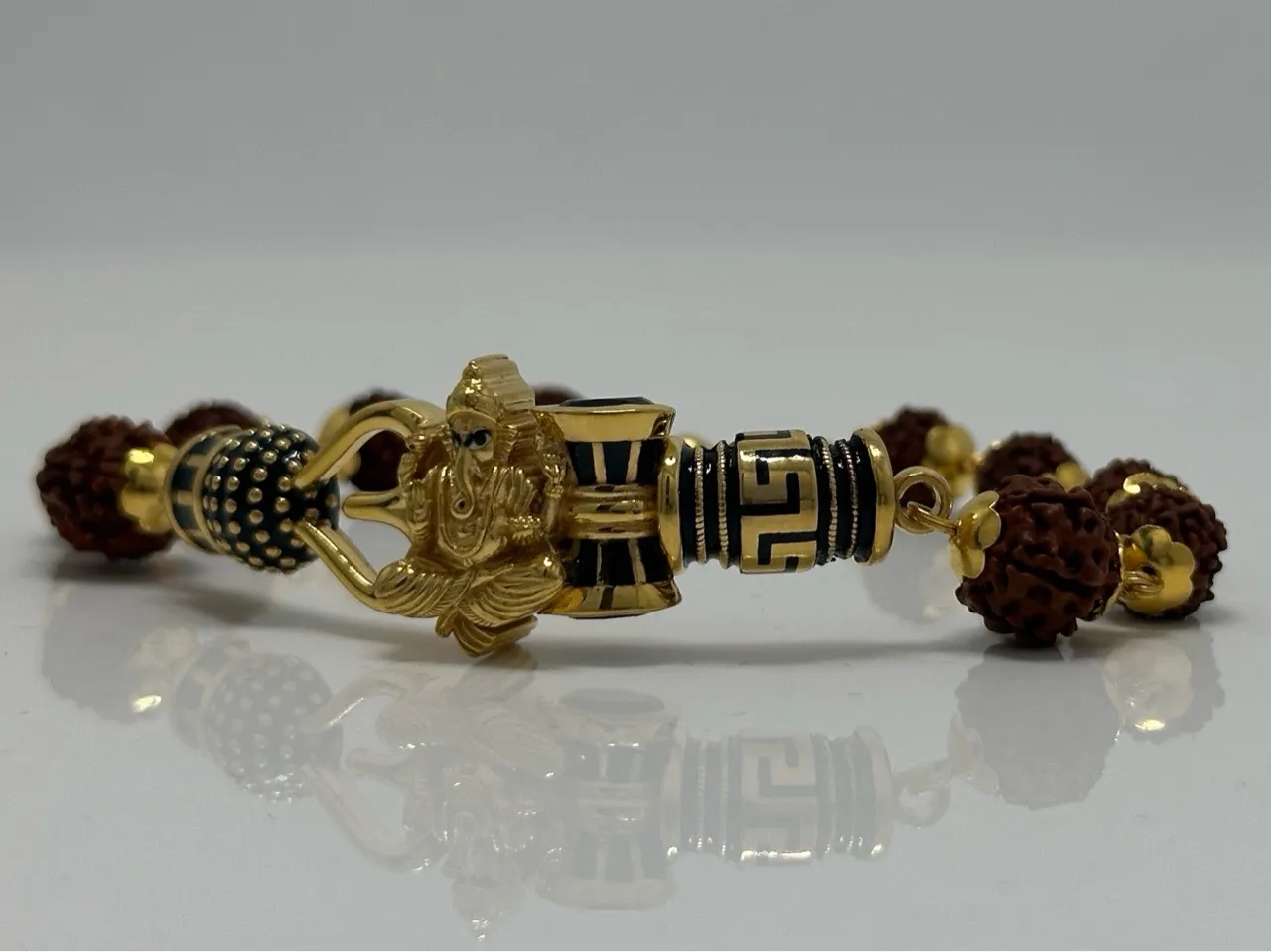 Ganesha Rudraksha Bracelet view 3