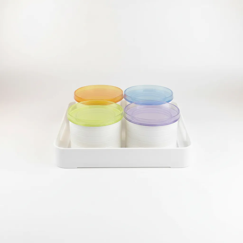 Multi-Colored Storage Containers