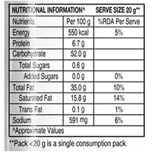 Uncle chipps Potato Chips Plain Salted 52 g view 2