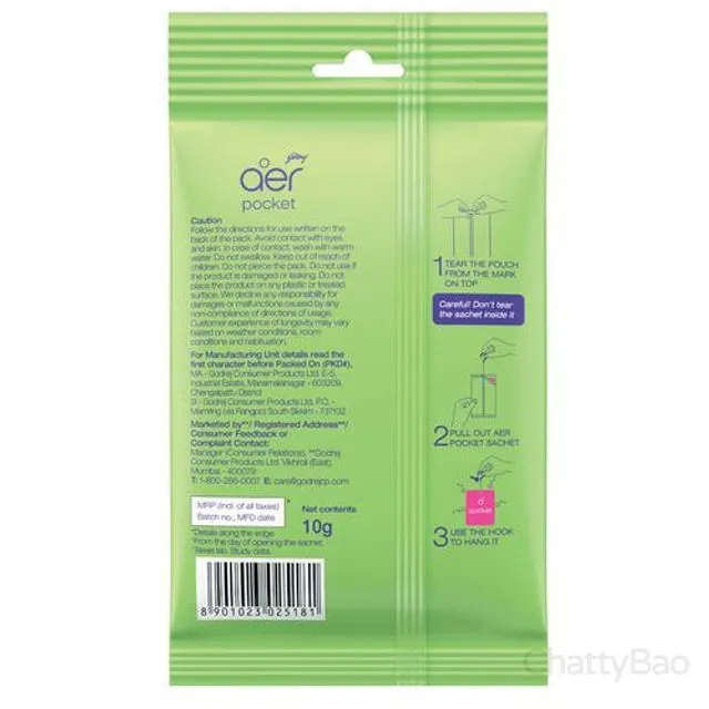 Godrej Aer Bathroom Air Fragrance - Lavender Bloom 10 g view 2
