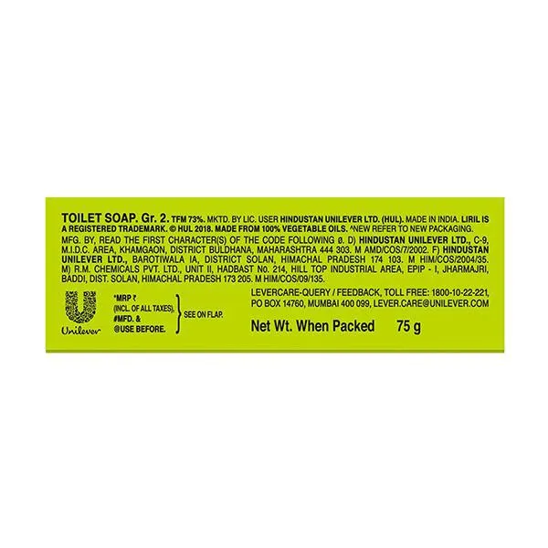Liril Lemon & Tea Tree Oil Soap 75 g view 3