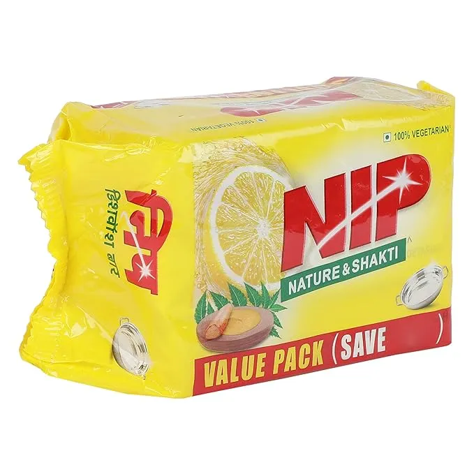 NIP nature and shakti Dishwash Bar (Pack of 3 x 350 g each) view 2