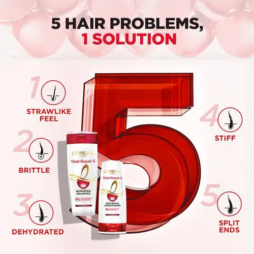 Loreal Paris Total Repair 5 Repairing Shampoo 75 ml view 2