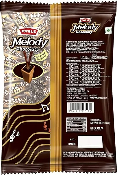Parle Candy - Melody Chocolaty 195.5 g view 2