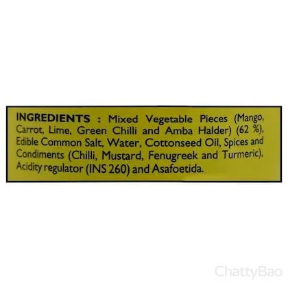 Mother’s Recipe Mixed Pickle 400 g view 5