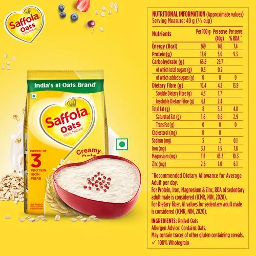 Saffola Oats 1 Kg view 3