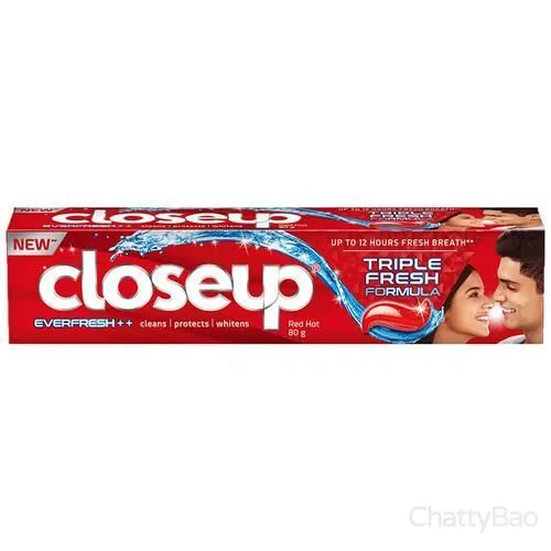 Close Up Everfresh+ Anti-Germ Toothpaste - Red Hot 80 g view 2