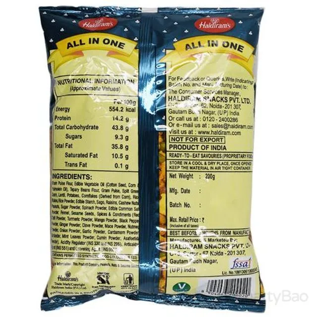 Haldirams All in One Namkeen 200 g view 3