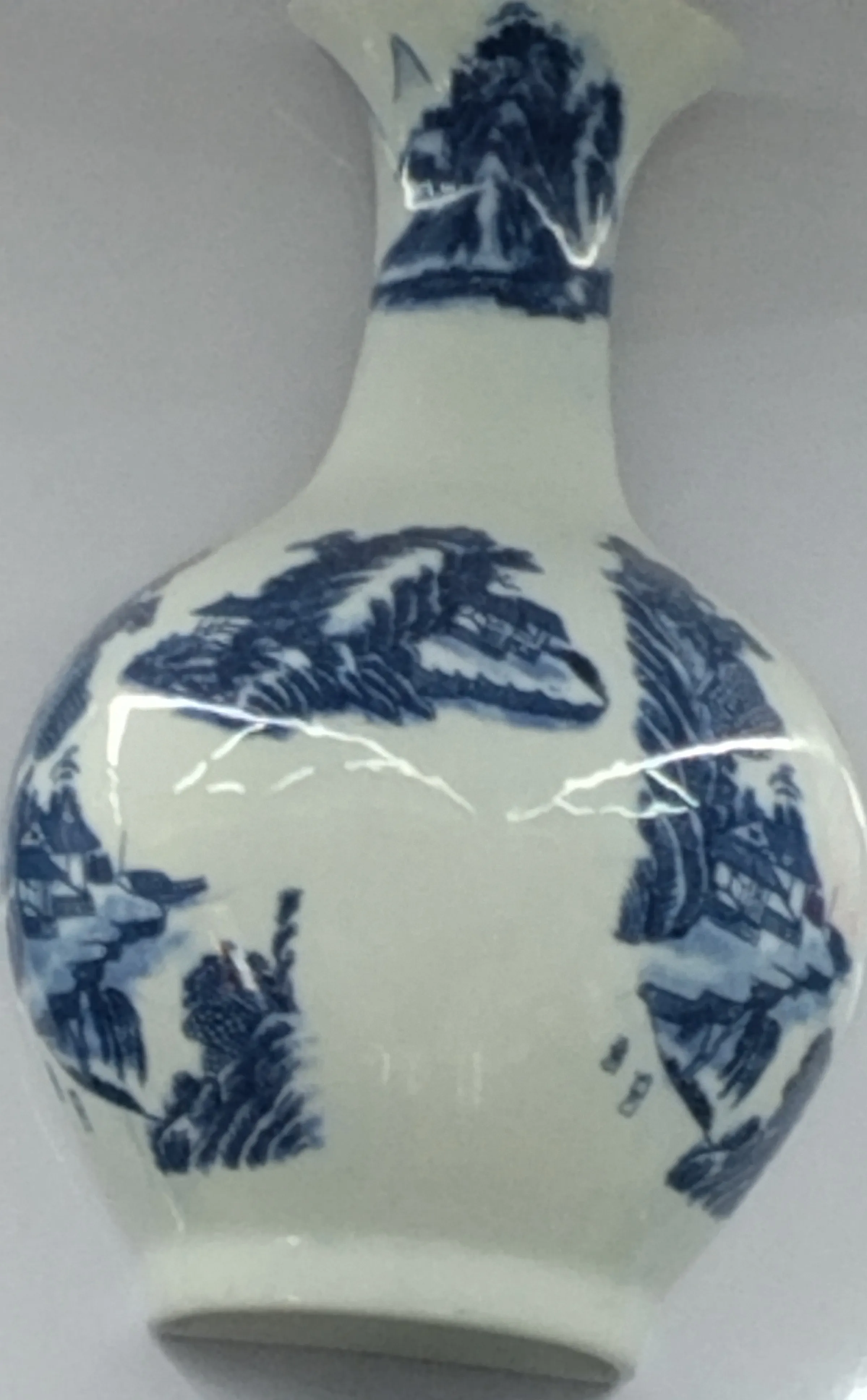 Blue and White Hanging Vase view 2