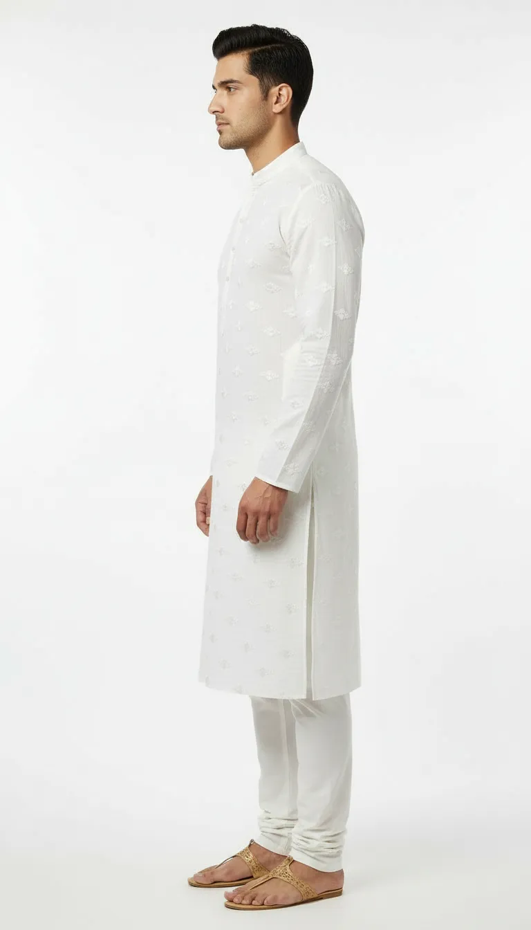 Mens Designer Kurta view 4