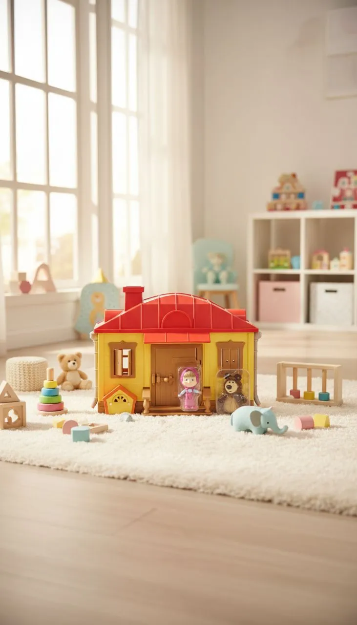 Mashas House Playset view 2