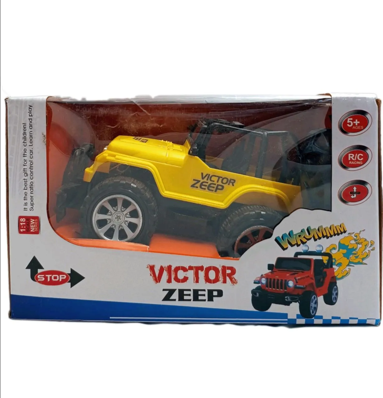 Victor Zeep, 1:18 Scale, Yellow/Black, 1 Pcs view 2