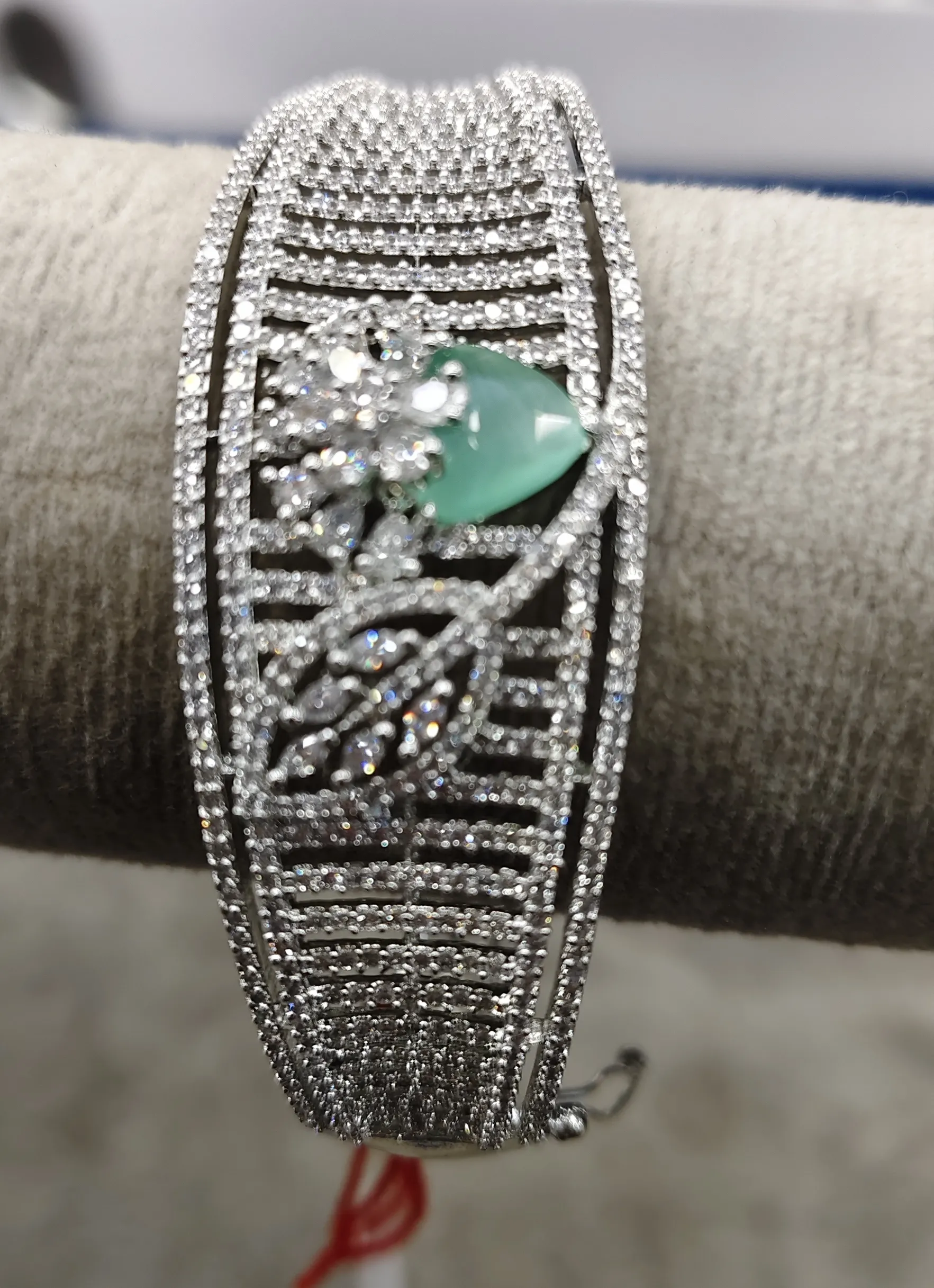 Crystal Embellished Bracelet view 2