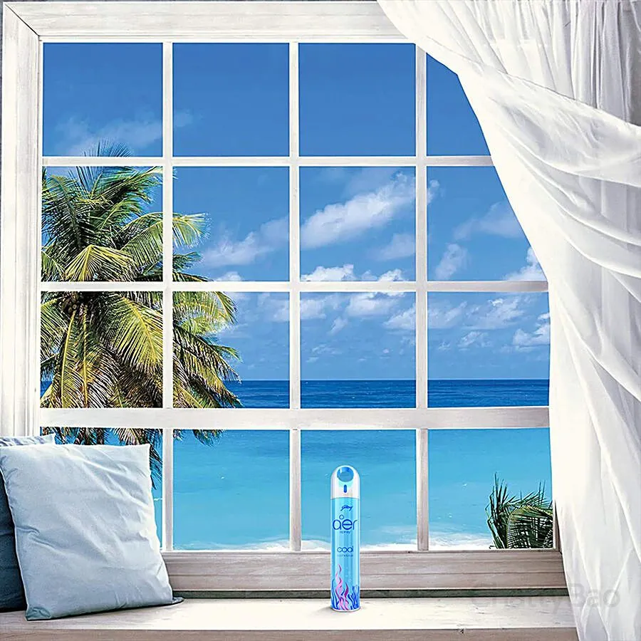 Godrej Aer Room Freshener Spray - Cool Surf Blue 220 ml view 5