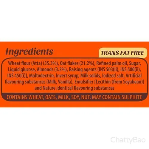 Sunfeast Farmlite - Oats & Almonds Biscuits 150 g view 5