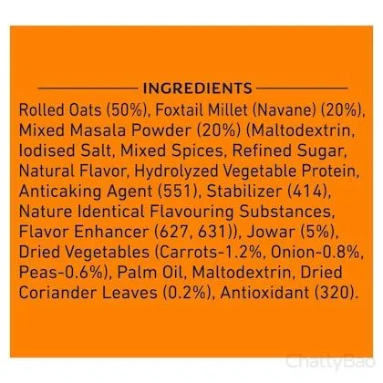 Tata Soulfull Masala Oats + Mast Masala 500 g view 5