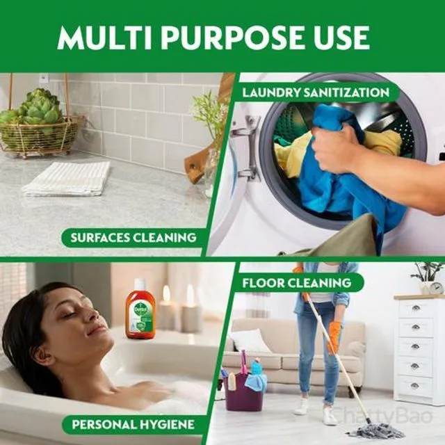 Dettol Antiseptic Liquid 125 ml view 3