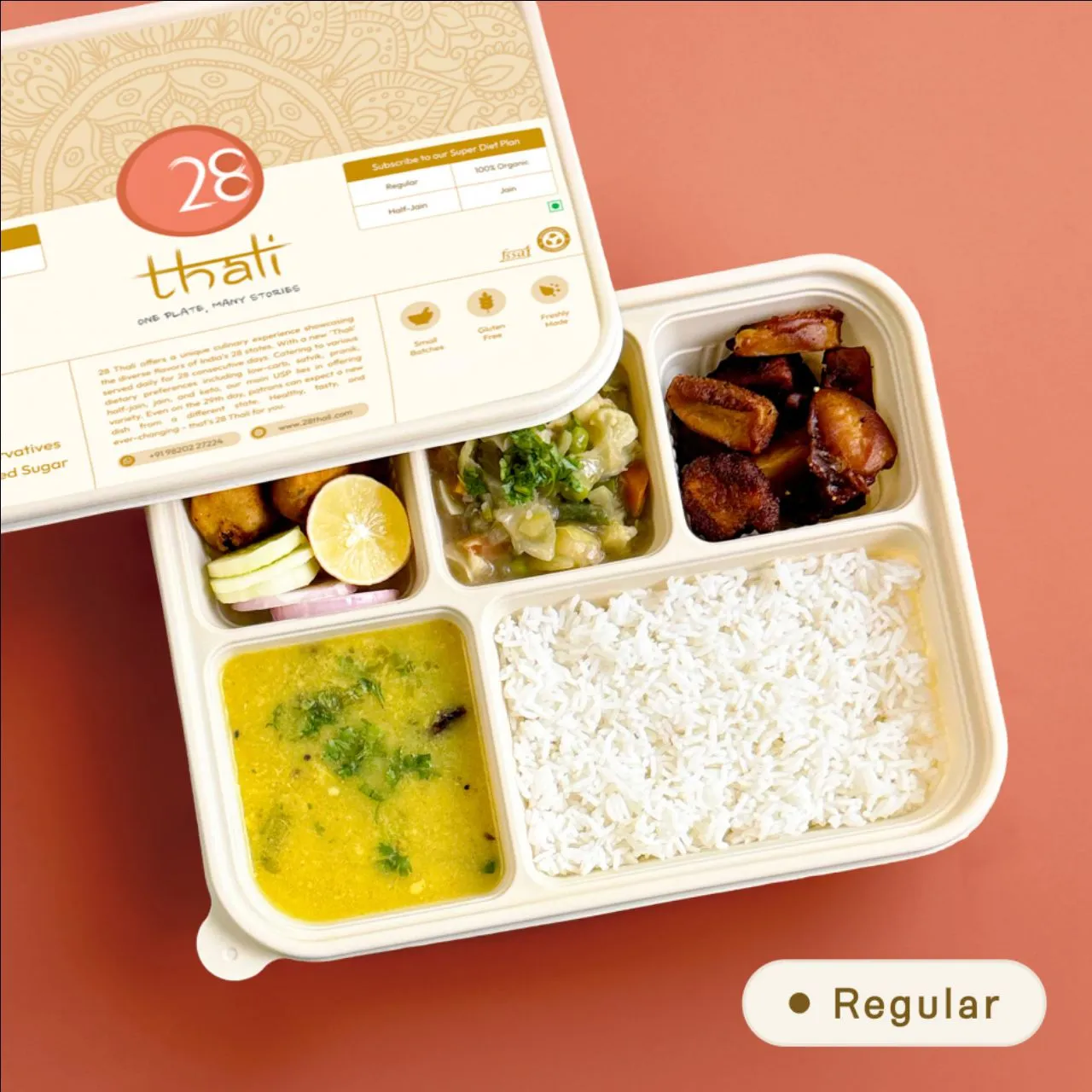Regular Thali- view 3