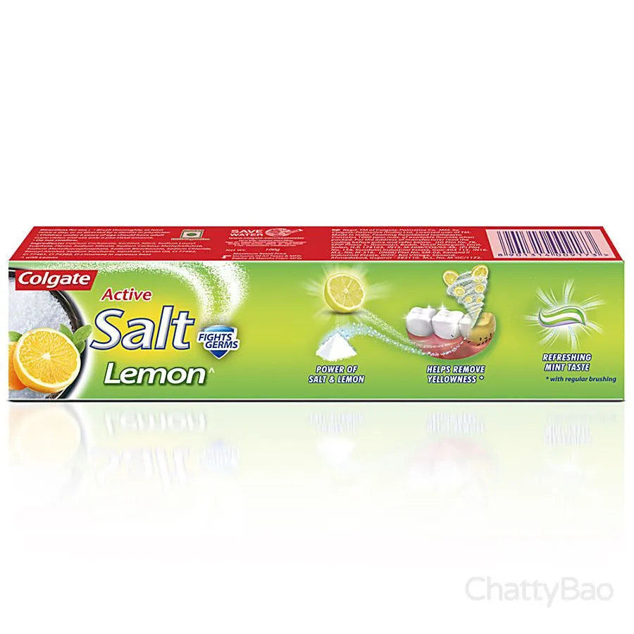 Colgate Active Salt Lemon Toothpaste 100 g view 3