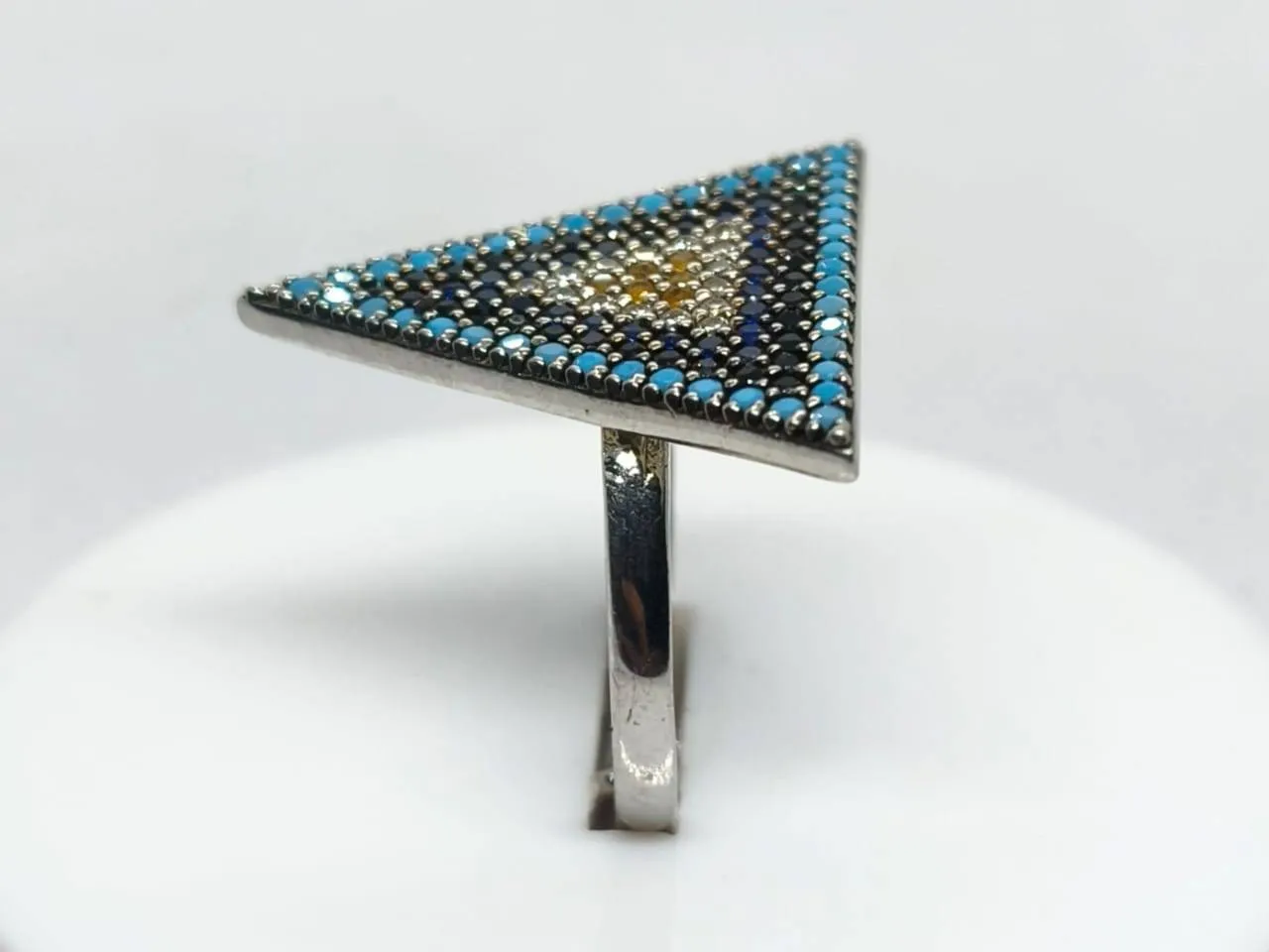 Triangular Mosaic Ring (AVSLR-08) view 4