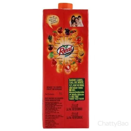 Real Litchi Juice 1 L view 2