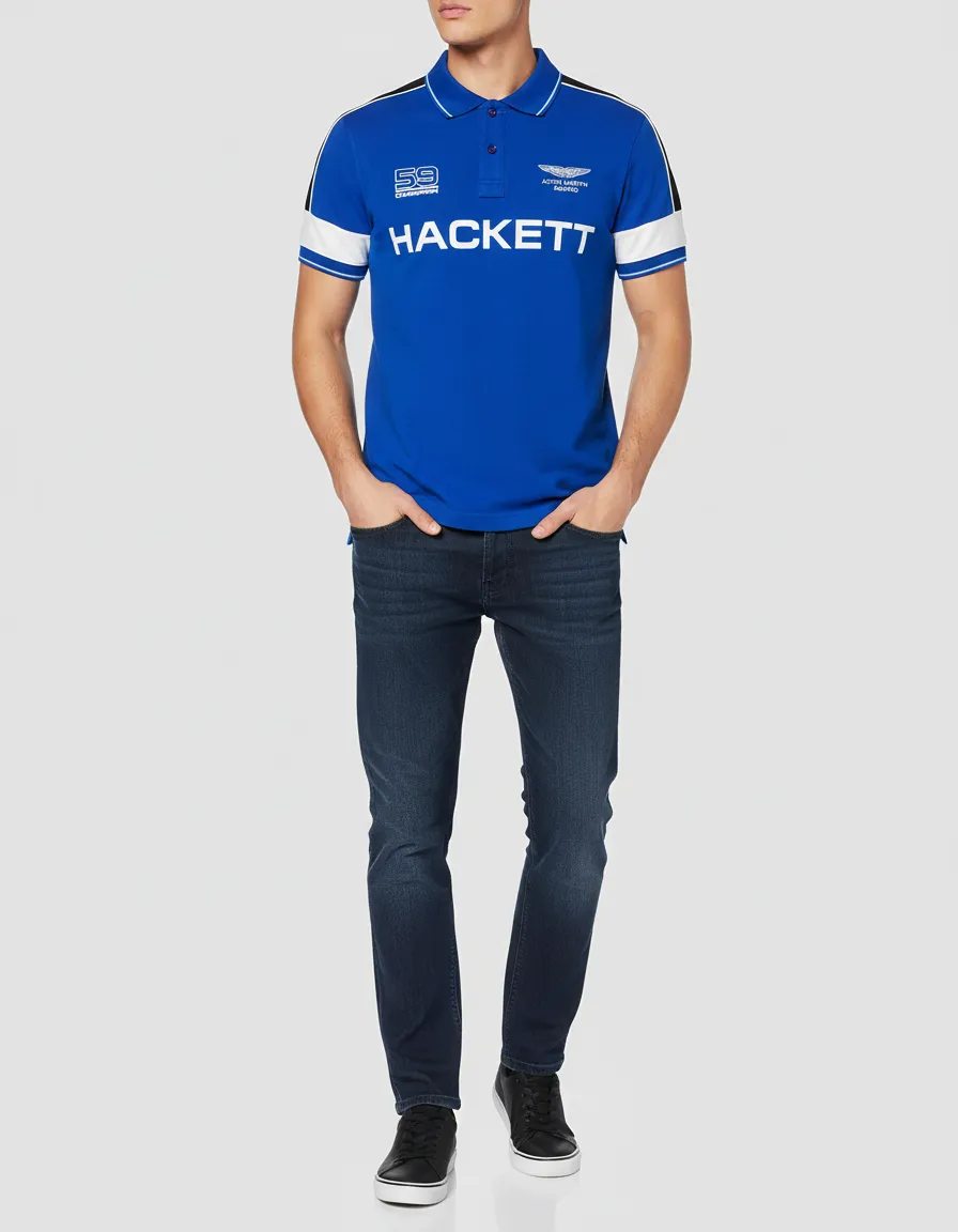 Hackett Aston Martin Racing Polo Shirt
