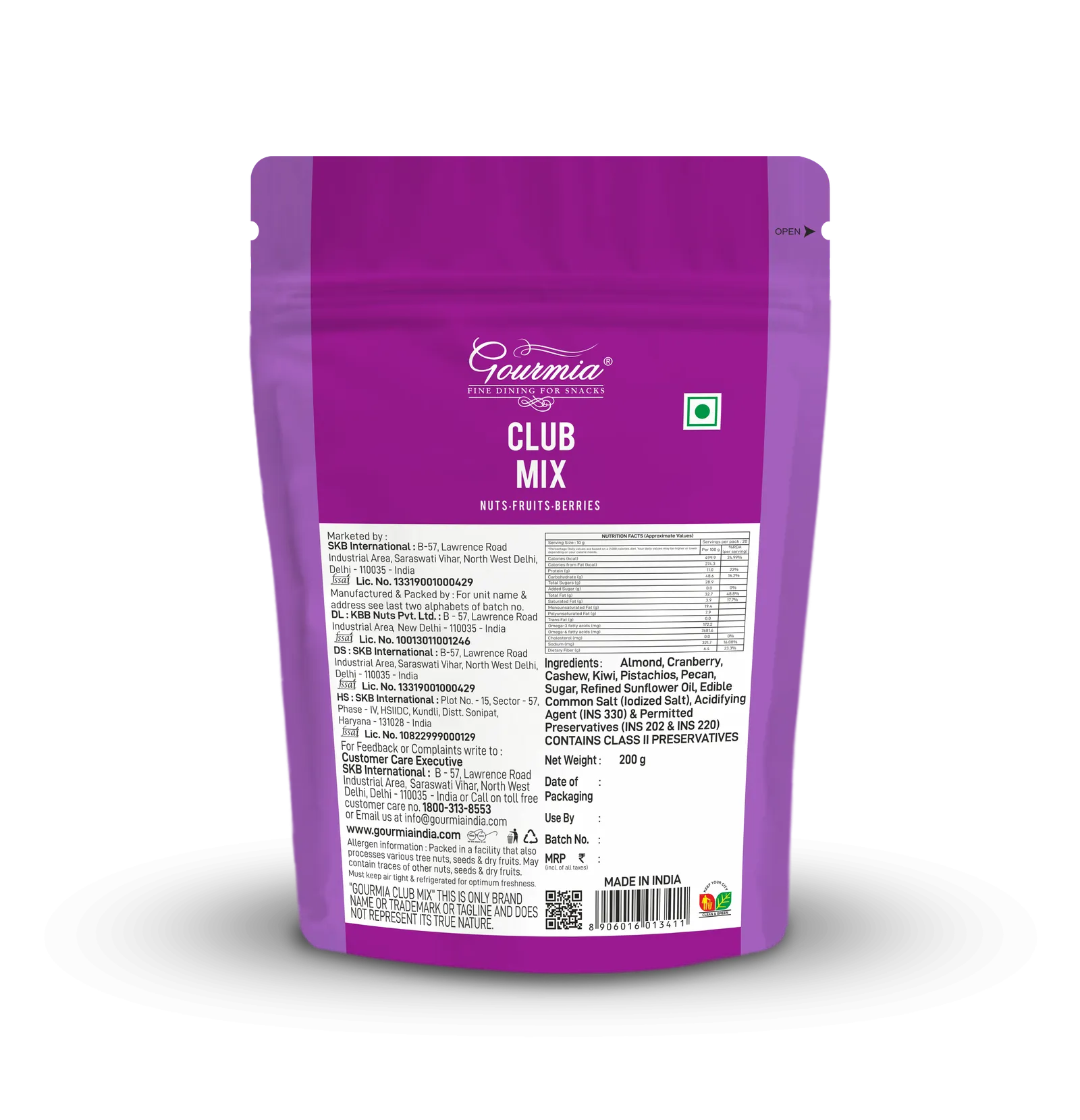 Gourmia Club Mix 200 g view 2