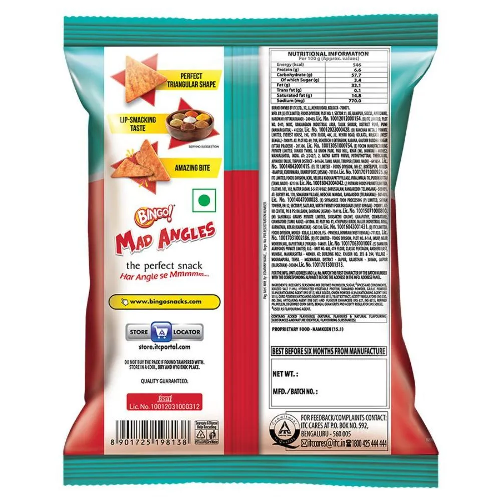 Bingo Mad Angles - Mmmmm Masala 40 g view 2