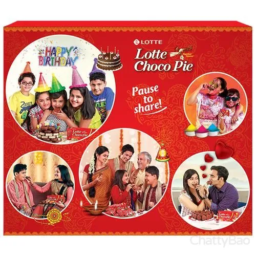 Lotte Choco Pie 18 Pieces view 2