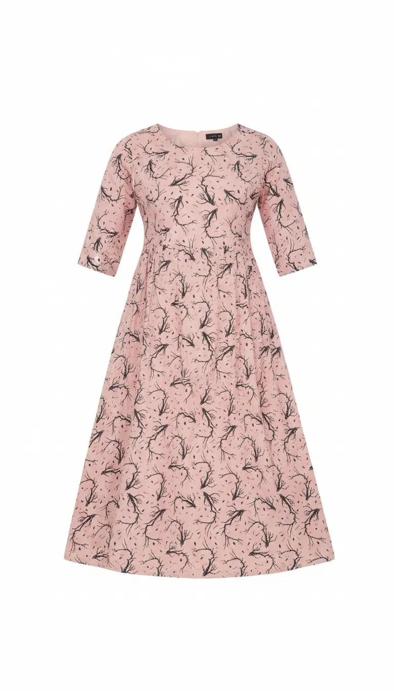Vidiksha 3/4 Sleeve Maternity Dress 4293 view 2
