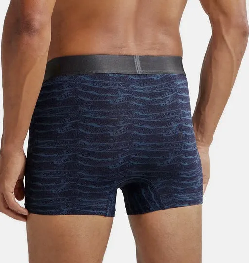 Jockey Trunk IC30 Royal Blue Printed view 2