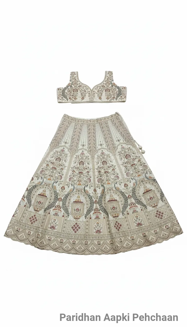 Embroidered Fabric Set view 2