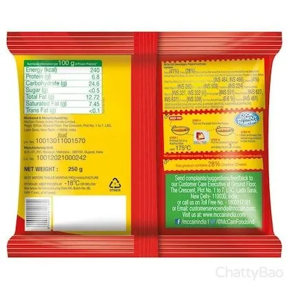 McCain Chilli Cheesy Nuggets 250 g view 2