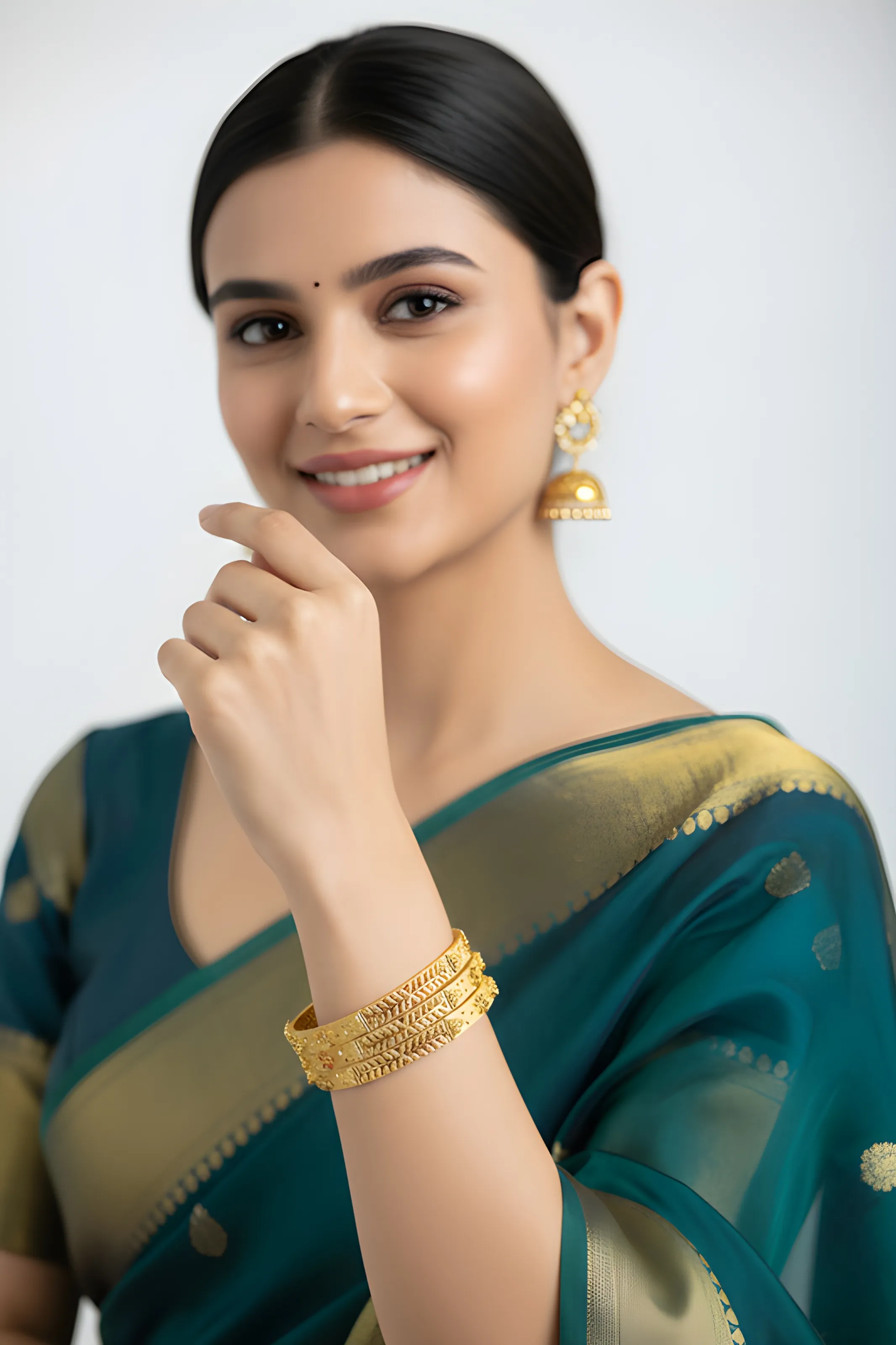 Gold Bangles ❤️ view 2