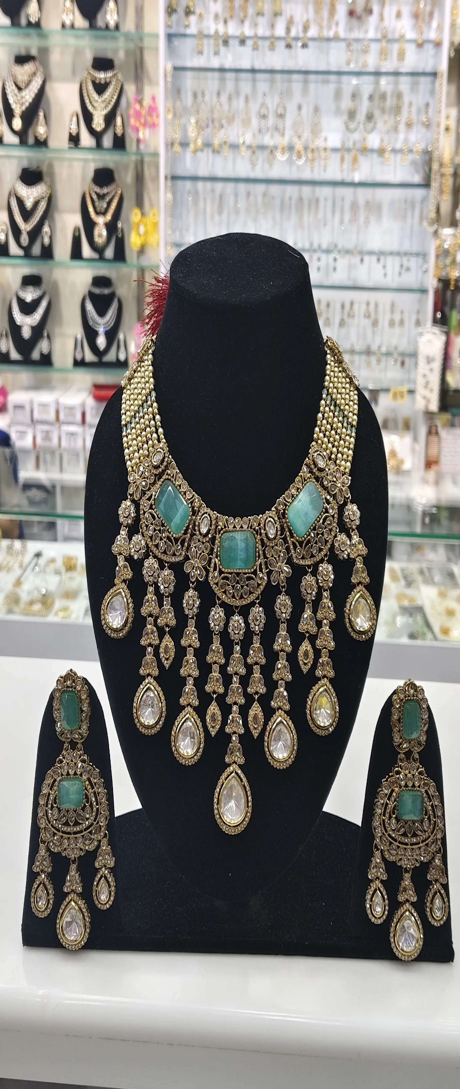 River City Diamond Necklace Set view 2