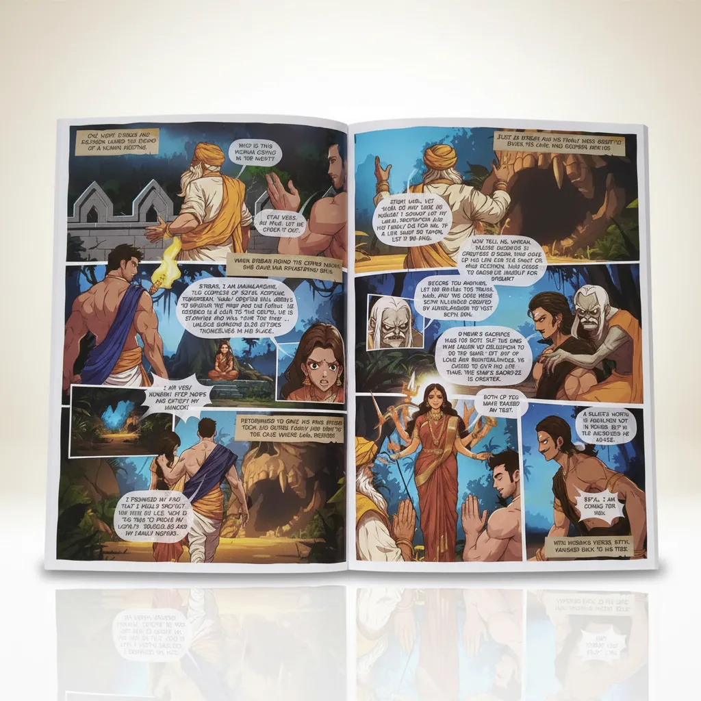 Vikram & Betal Book view 2