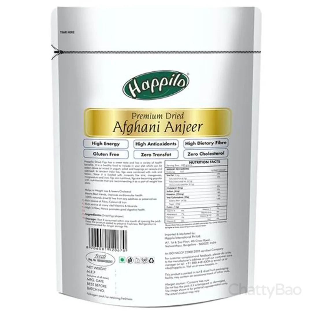 Happilo Premium Afghani Anjeer 200 g view 2