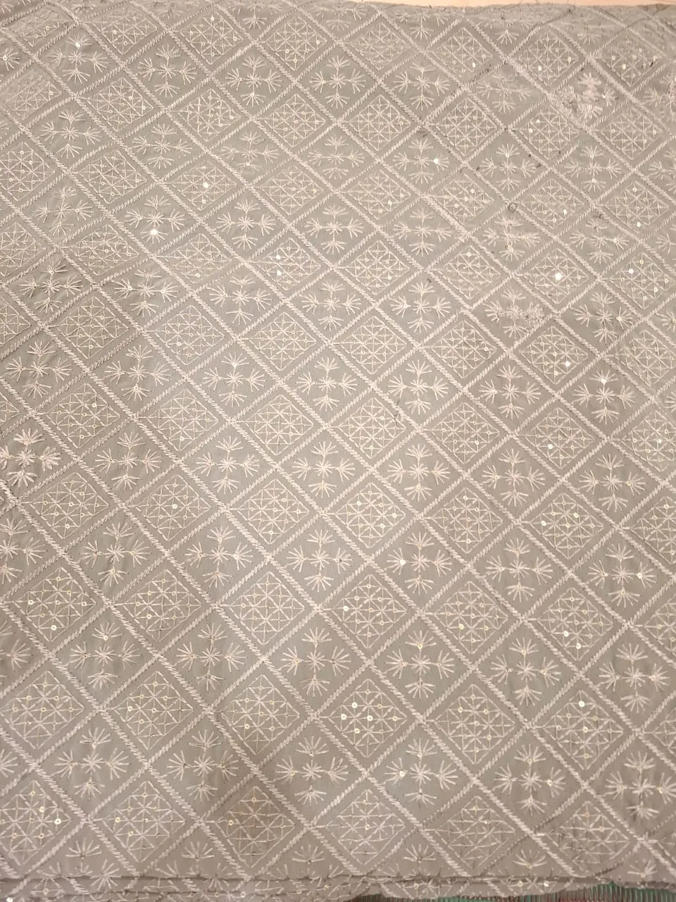 Georgette Fabric with Embroidery view 2