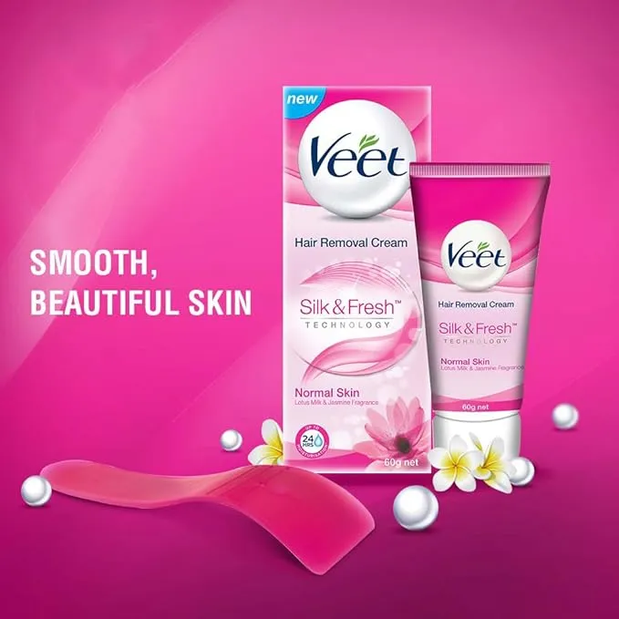 Veet Hair Removal Cream - Women, Normal Skin 60 g view 4
