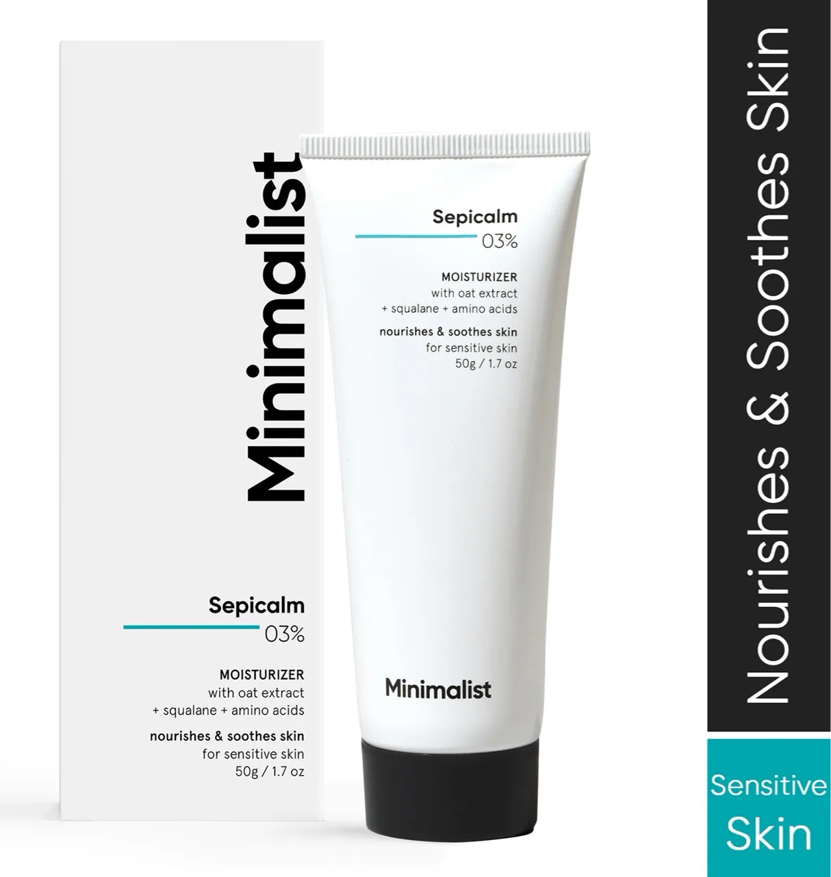 Minimalist Sepicalm Moisturiser 3% 50g