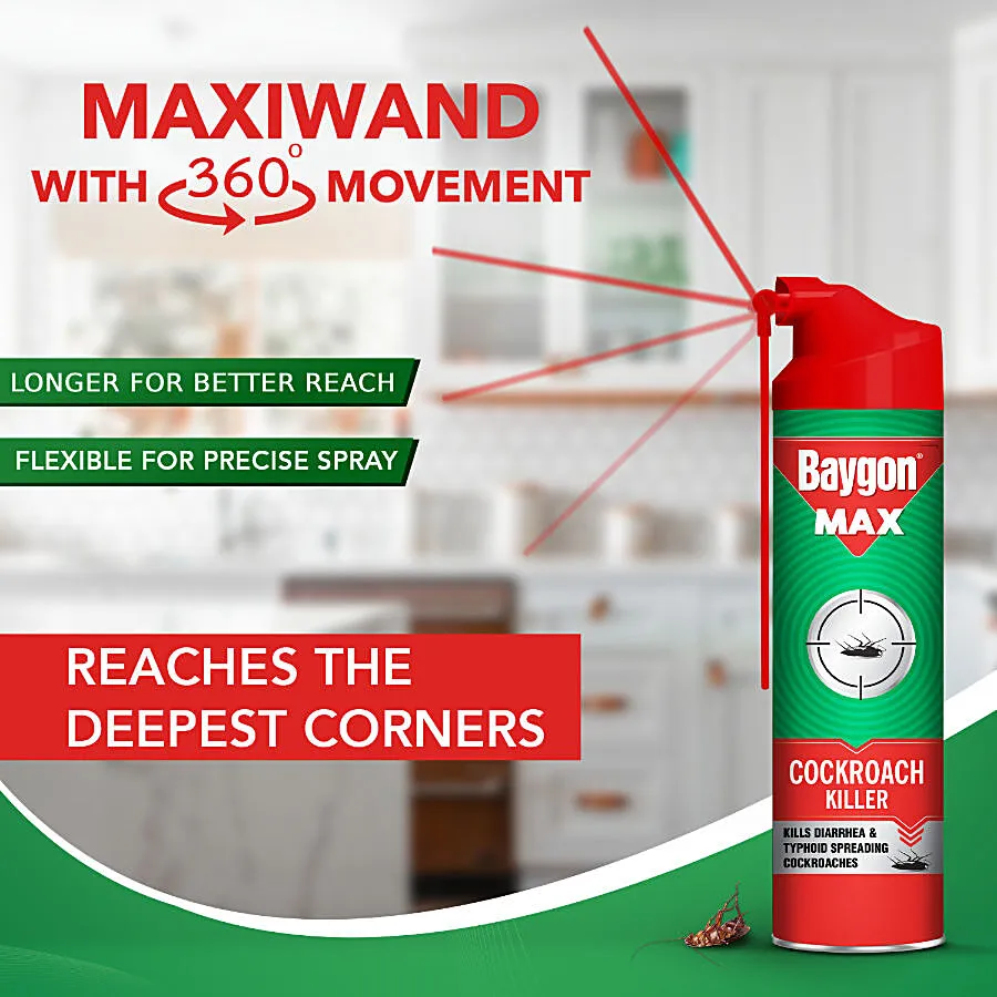 Baygon Max Cockroach Killer 200 ml view 4