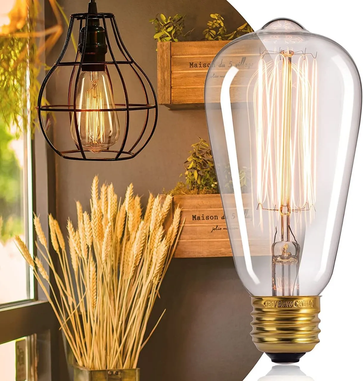 LED Filament Bulb view 2