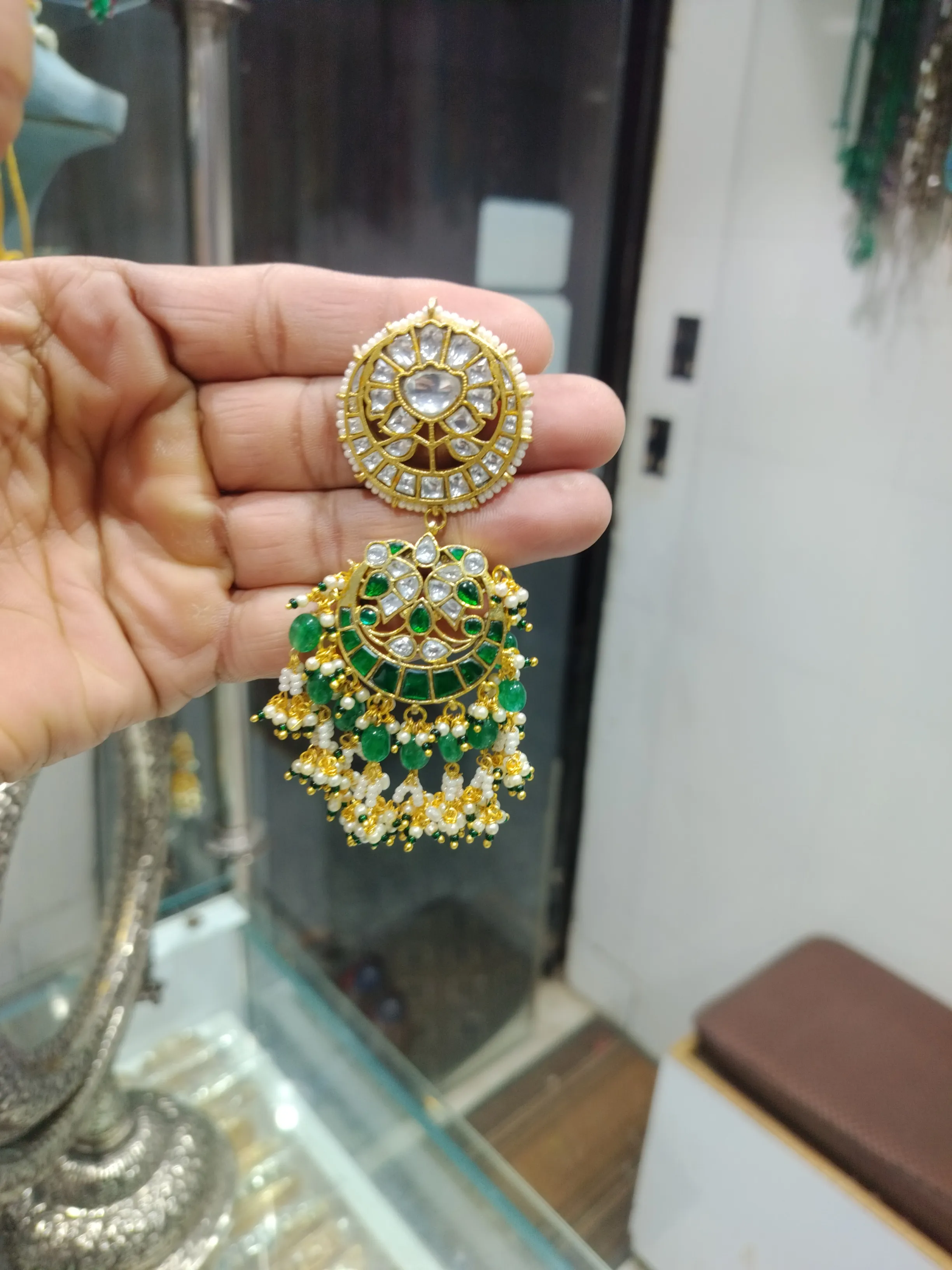 Traditional Jhumka Earrings view 3