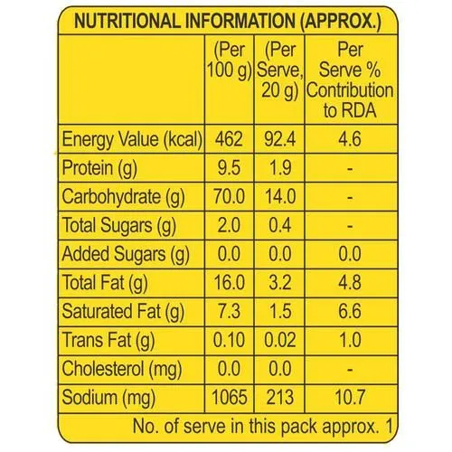 Crax Natkhat Classic Wheat Puffs Namkeen 63 g view 3