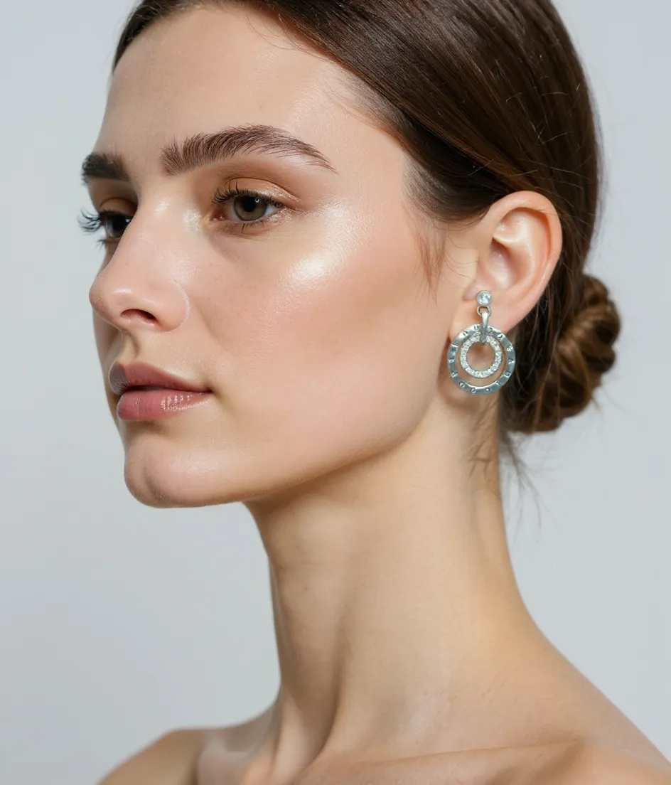 Pandora Earrings view 2