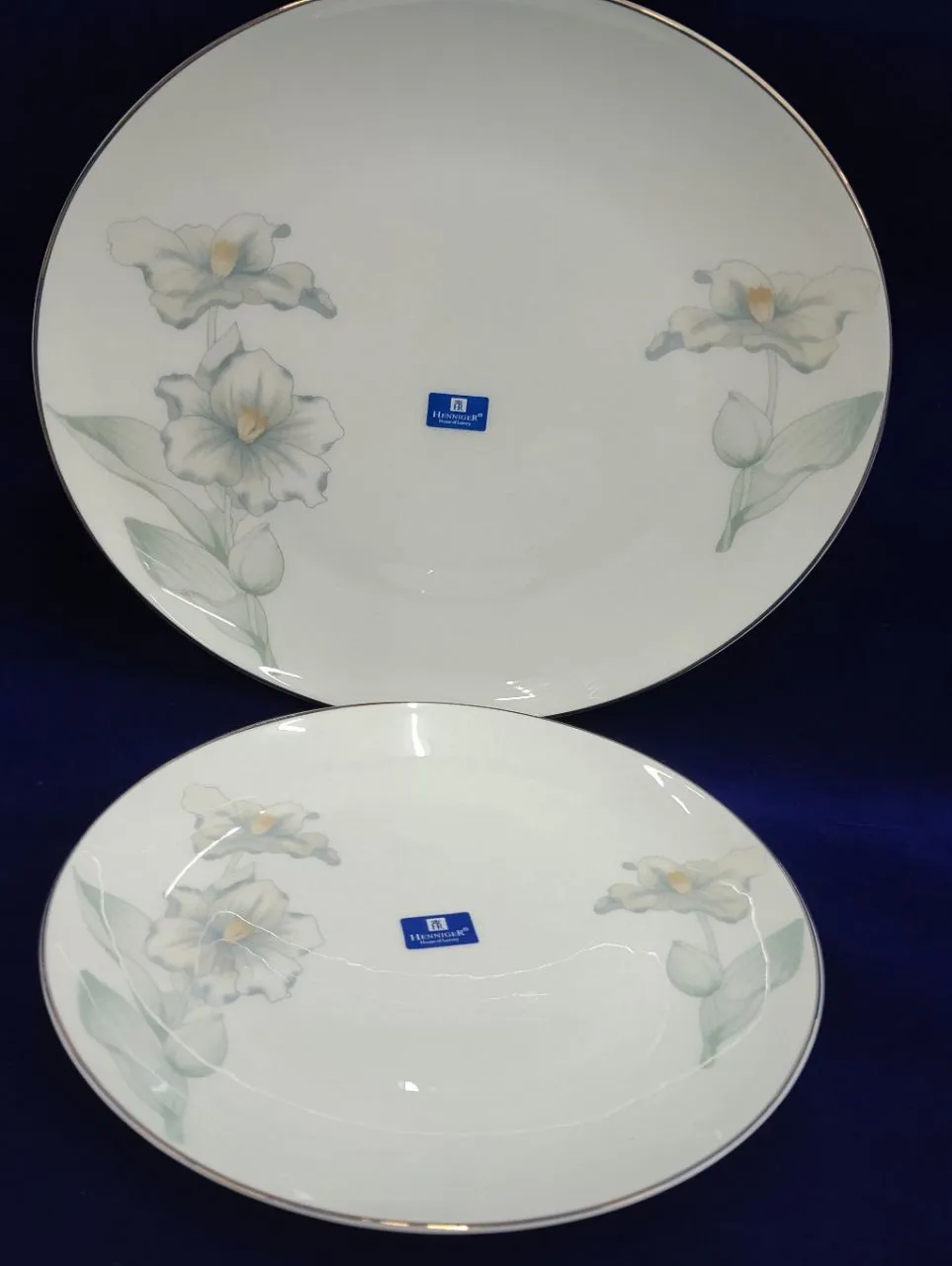 Floral Ceramic Plates view 2