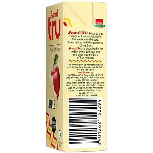 Amul Tru Apple 180 ml view 2