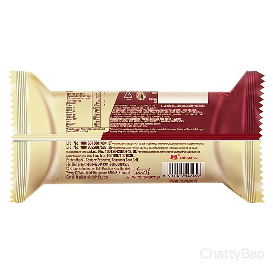 Britannia NutriChoice Herbs Biscuits 100 g view 2