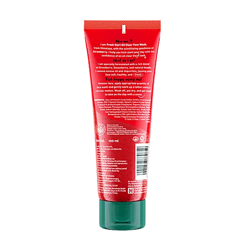 Himalaya Fresh Start Oil Clear Face Wash Strawberry 100 ml view 2
