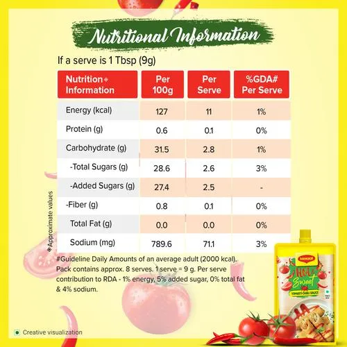 Nestle Maggi Hot & Sweet - Tomato Chilli Sauce 75 g view 3